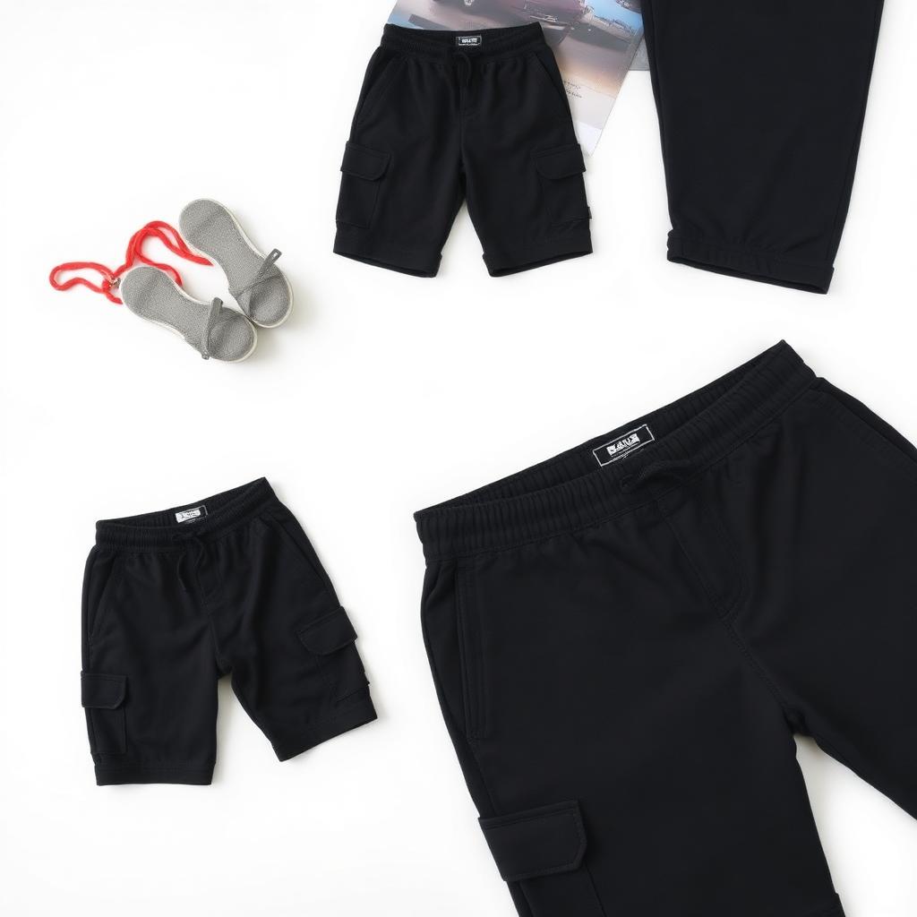 Cargo Sweat Shorts