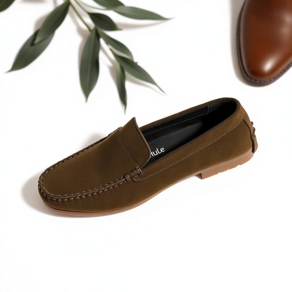 Suede Driving Loafer