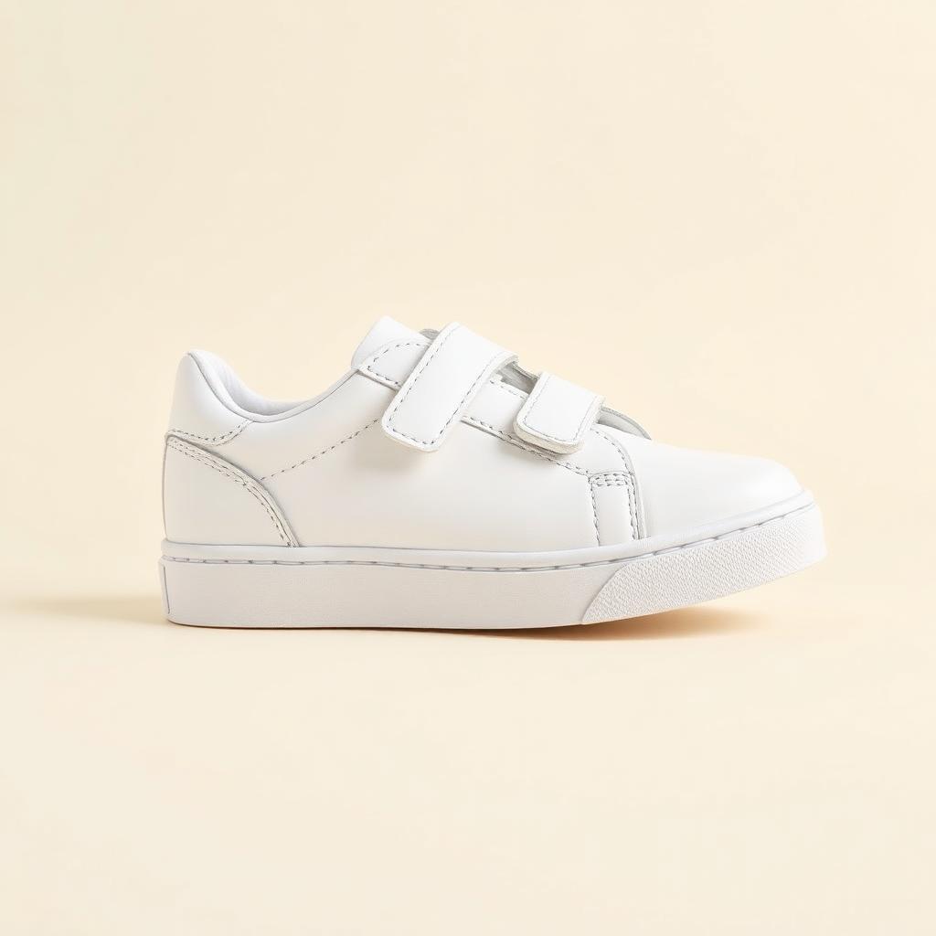 Hook-Loop Leather Sneaker