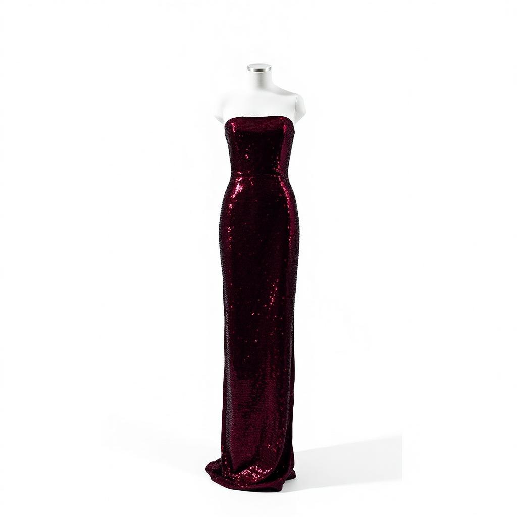 Garnet Sequin Column