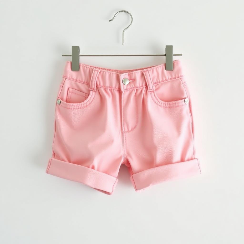 Cuffed Denim Short