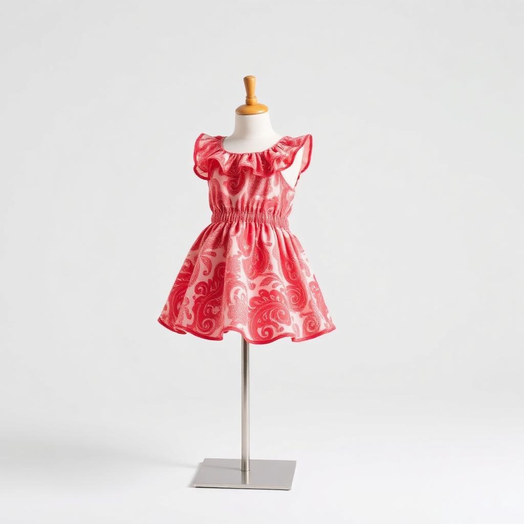 Paisley Ruffle Frock