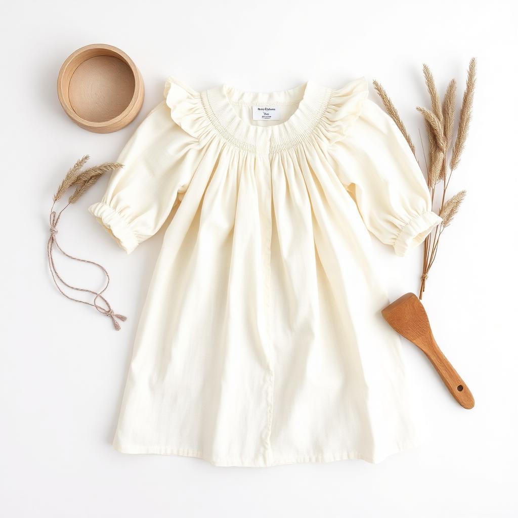 Linen Smock Dress