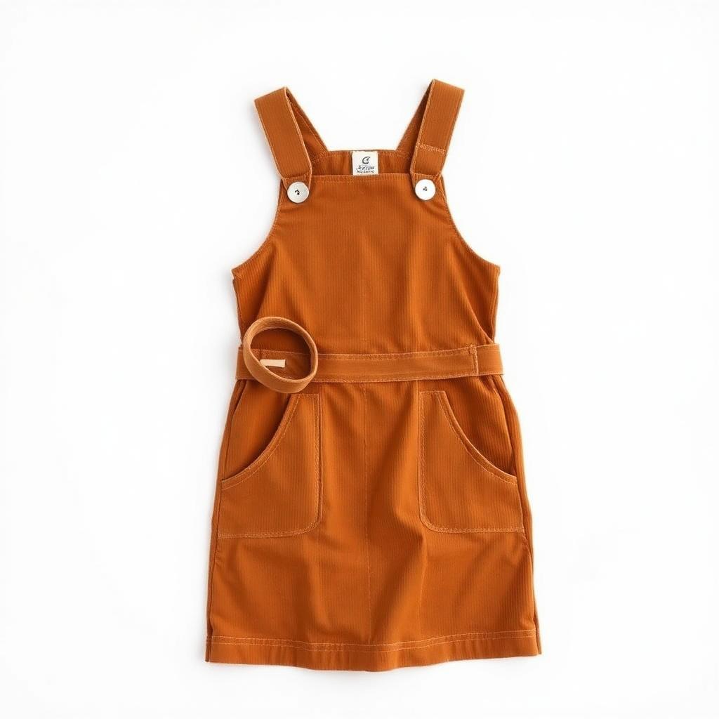 Corduroy Pinafore Dress