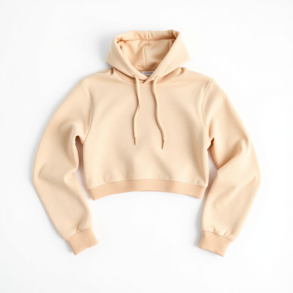 Cropped Terry Hoodie