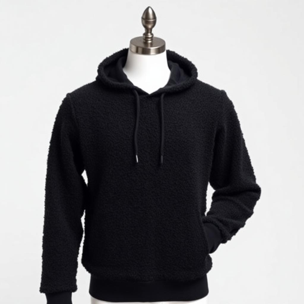Bouclé Fleece Pullover