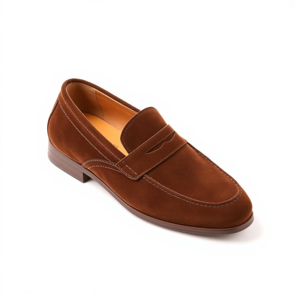 Suede Penny Loafer